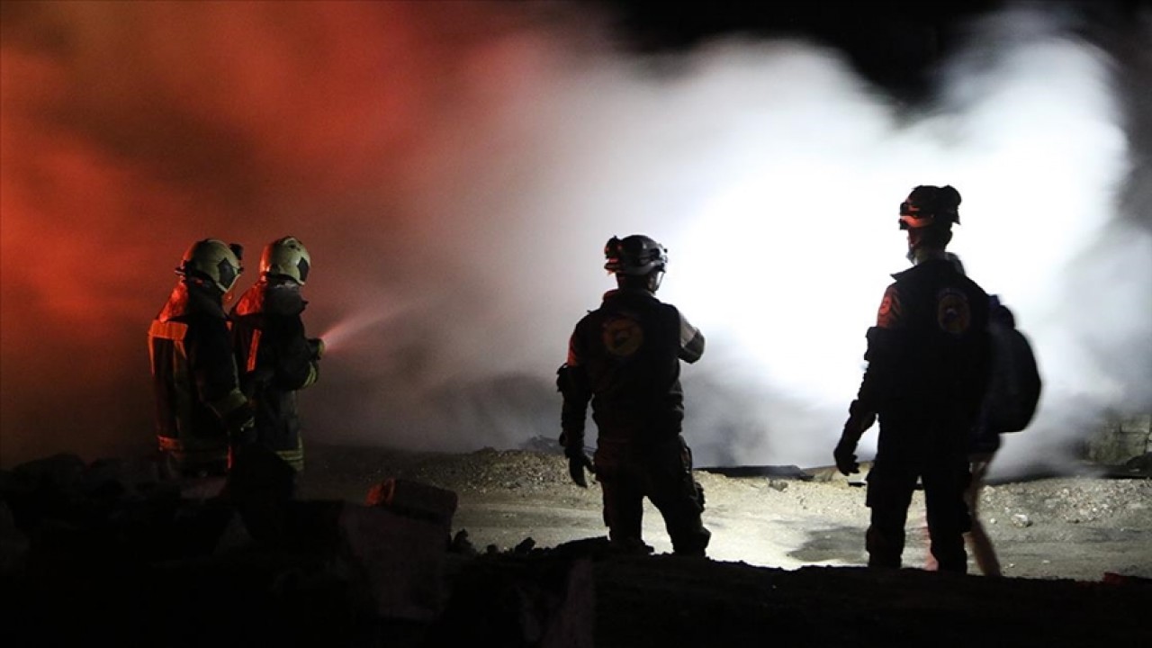 Foto - S-400'ler yakalayamadı! Benzin fışkıran petrol tesisi İHA'larla vuruldu