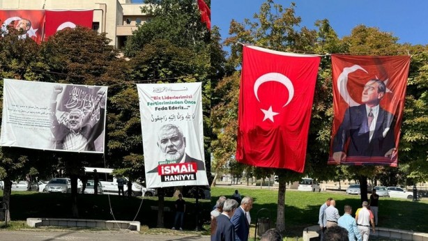 Foto - Saadet Partililer, Temel Karamollaoğlu utanın! Ayeti herkesin önünde yırttılar