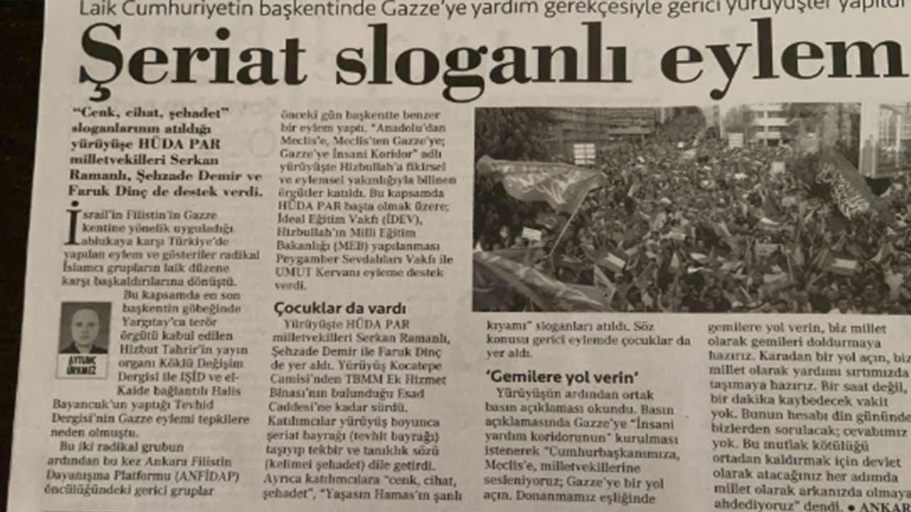 Foto - Saadet Partisi'nin ortağı CHP gazetesinden kin kusan başlık! Tepki yağıyor