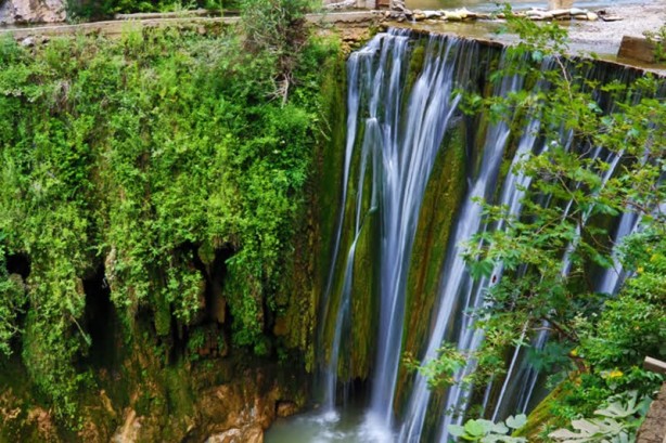 Foto - Sabun Çayı Şelalesi serinliğin adresi oldu