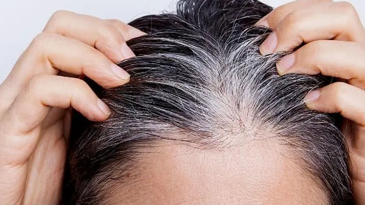 Foto - Beyaz düşmüş saçları simsiyah yapıyor!