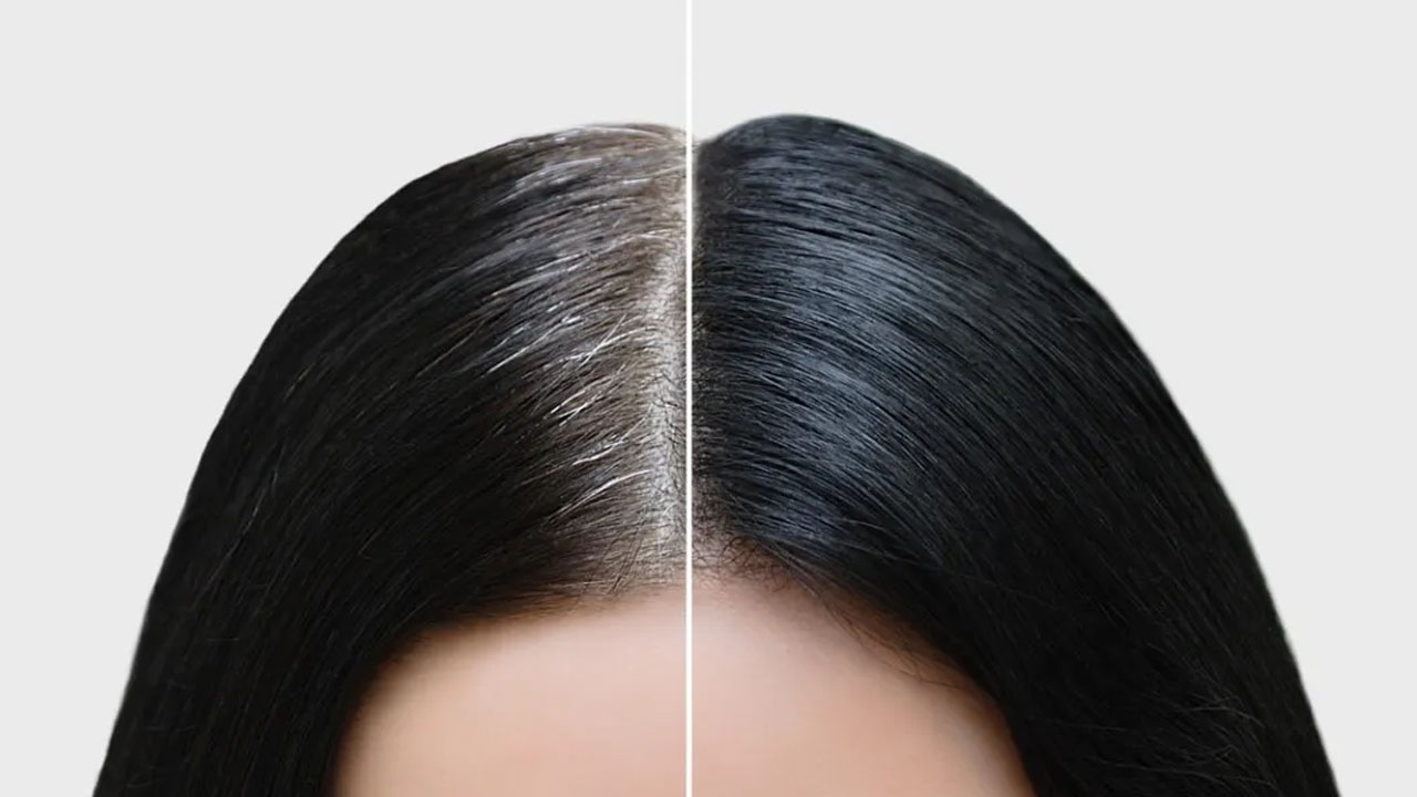 Foto - Beyaz düşmüş saçları simsiyah yapıyor!