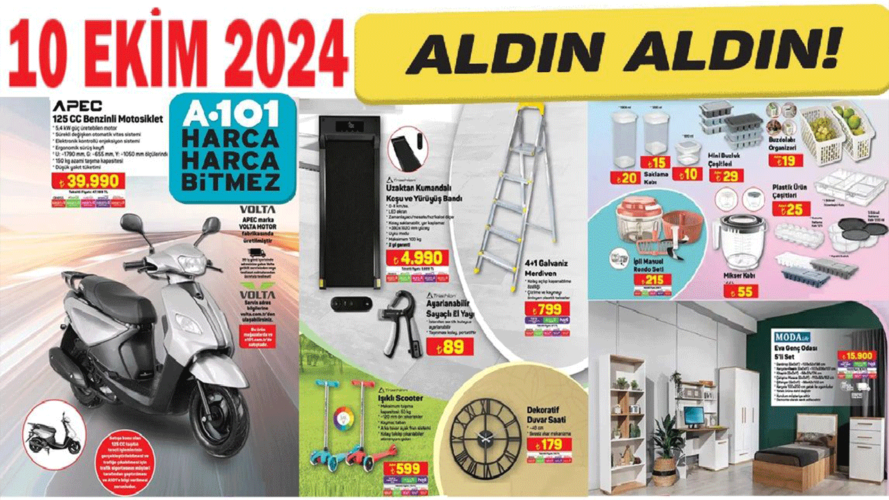 Sadece 1 gün geçerli! A101’de ‘aldın aldın’ kampanyası