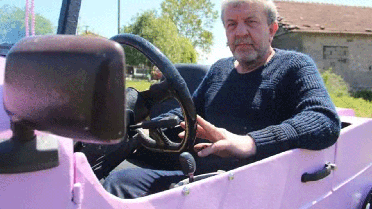 Foto - Sıfırdan 15 günde araba yaptı! Herkes onu konuşuyor!