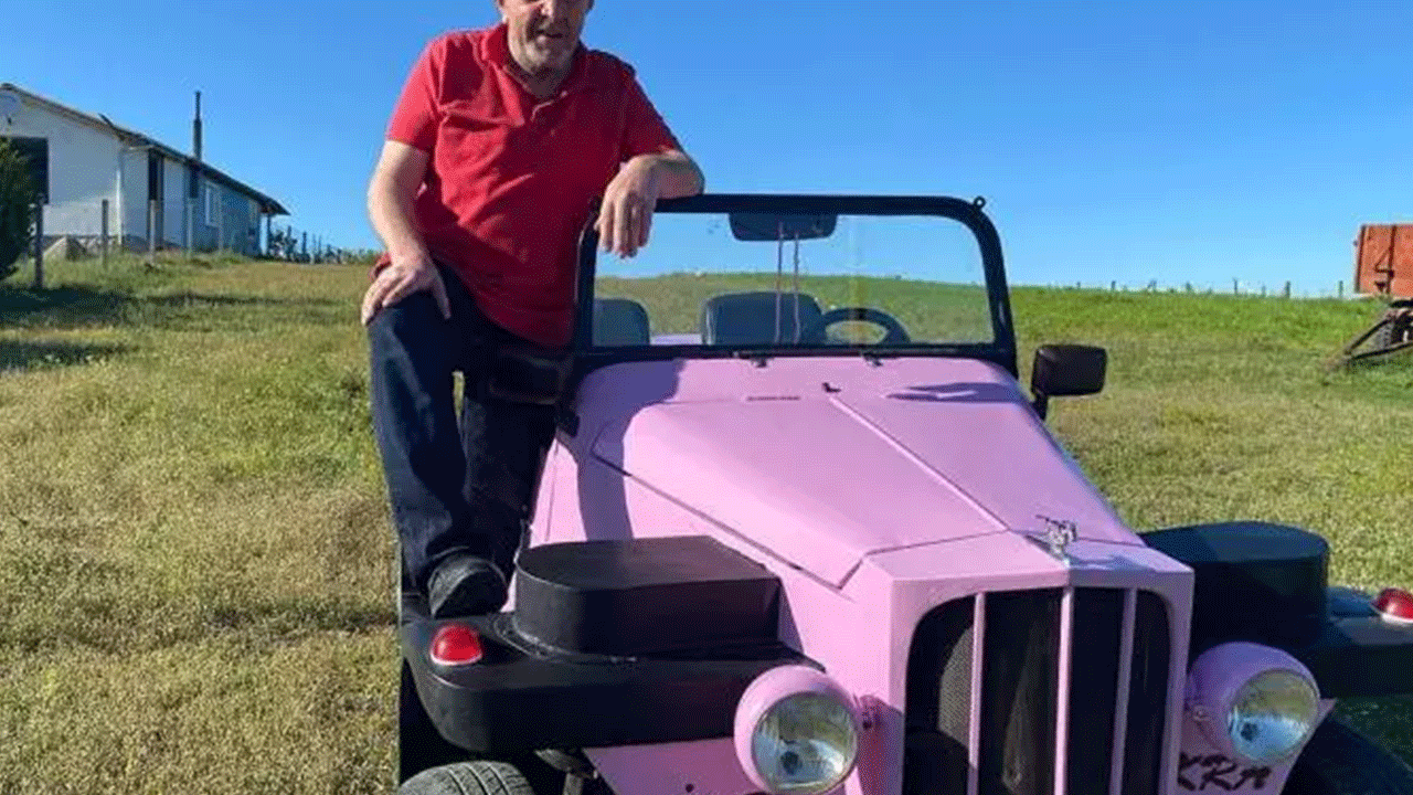 Foto - Sıfırdan 15 günde araba yaptı! Herkes onu konuşuyor!