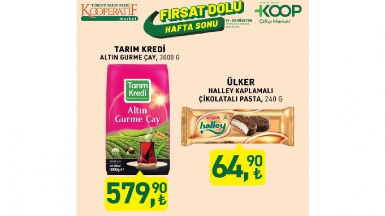 Foto - Sadece 3 güç geçerli olacak fırsatlar! Tarım Kredi'de 1-3 Ağustos 2025 indirimleri açıklandı