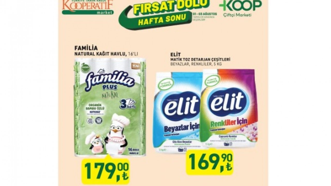 Foto - Sadece 3 güç geçerli olacak fırsatlar! Tarım Kredi'de 1-3 Ağustos 2025 indirimleri açıklandı