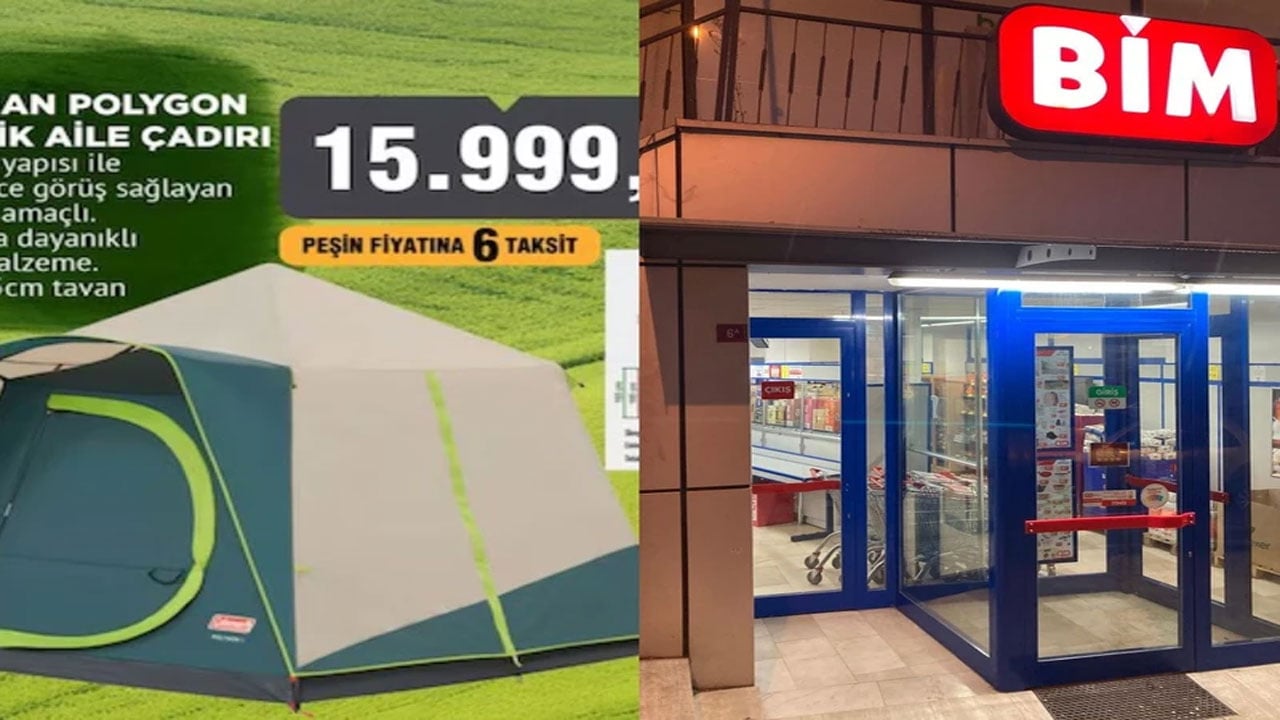 Foto - Sadece 9 Mayıs’a kadar geçerli! BİM'de çadır fiyatları indirime girdi