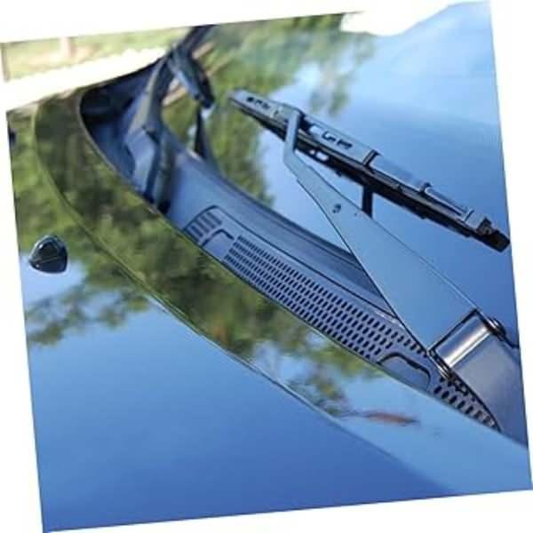 Foto - Sadece araç camını siliyor sanıyorduk! Kaput panelinin bilinmeyen yararı...