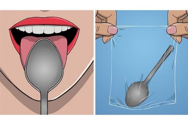 Foto - Sadece bir kaşık yardımıyla hastalıklarınızı öğrenebilirsiniz