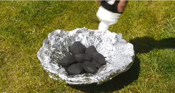 Foto - Sadece iki malzemeyle mangal yapın!