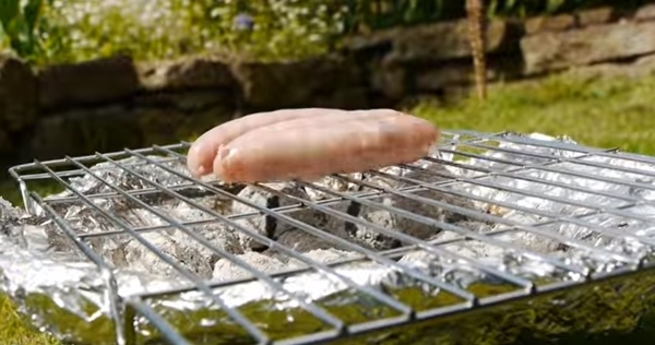 Foto - Sadece iki malzemeyle mangal yapın!