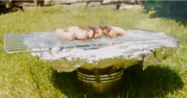 Sadece iki malzemeyle mangal yapın!