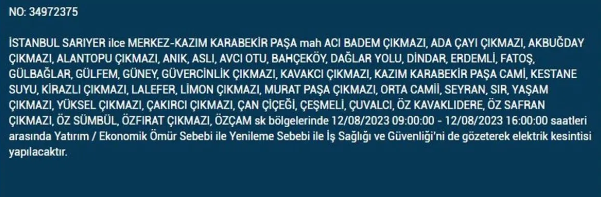 Foto - Sadece saatler kaldı! İstanbul karanlığa gömülecek... Bu ilçelerde yaşayanlar aman dikkat