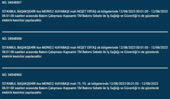 Foto - Sadece saatler kaldı! İstanbul karanlığa gömülecek... Bu ilçelerde yaşayanlar aman dikkat