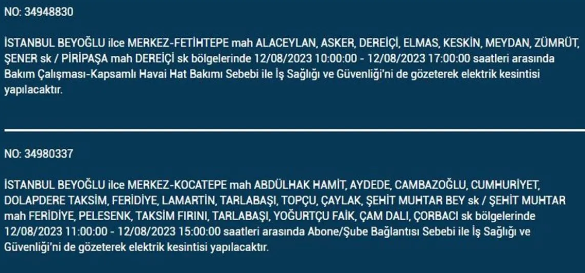 Foto - Sadece saatler kaldı! İstanbul karanlığa gömülecek... Bu ilçelerde yaşayanlar aman dikkat
