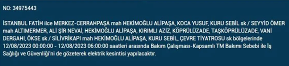 Foto - Sadece saatler kaldı! İstanbul karanlığa gömülecek... Bu ilçelerde yaşayanlar aman dikkat