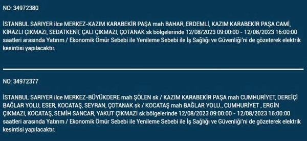 Foto - Sadece saatler kaldı! İstanbul karanlığa gömülecek... Bu ilçelerde yaşayanlar aman dikkat