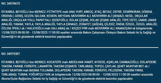 Foto - Sadece saatler kaldı! İstanbul karanlığa gömülecek... Bu ilçelerde yaşayanlar aman dikkat