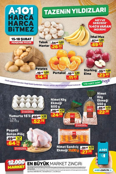 Foto - Sadece sayılı günlerle sınırlı! A101’de indirim fırtınası başlıyor