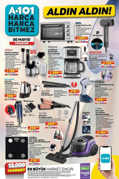 Foto - Sadece tek günlüğüne geçerli! A101’in indirim bülteni yayında