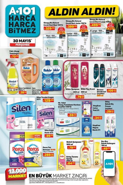 Foto - Sadece tek günlüğüne geçerli! A101’in indirim bülteni yayında