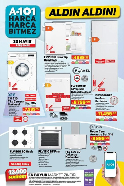 Foto - Sadece tek günlüğüne geçerli! A101’in indirim bülteni yayında