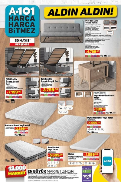 Foto - Sadece tek günlüğüne geçerli! A101’in indirim bülteni yayında