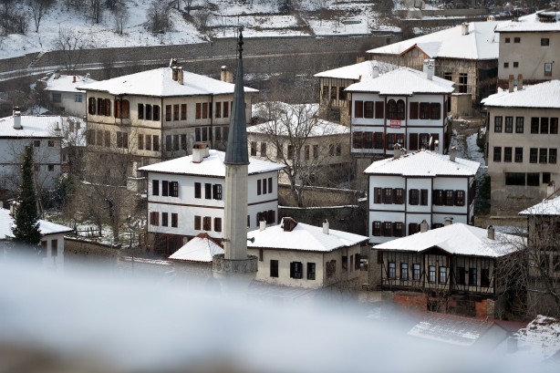 Foto - Safranbolu karla beyaza büründü