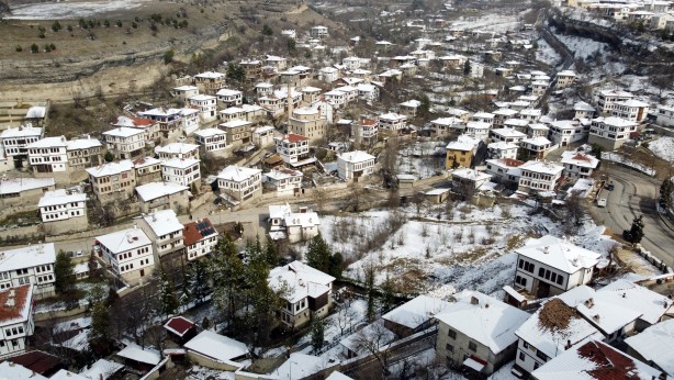 Foto - Safranbolu karla beyaza büründü