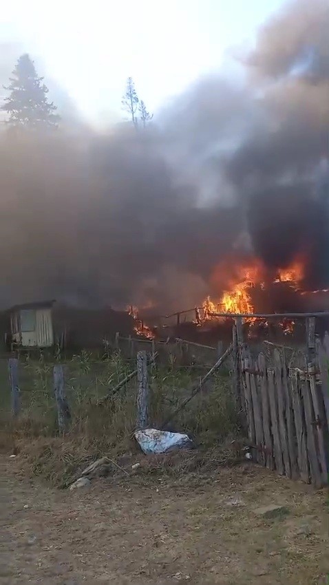 Foto - Safranbolu'da orman yangını evlere sıçradı