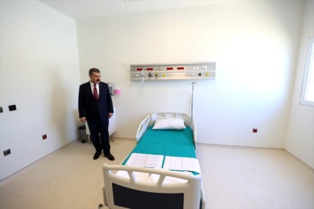 Foto - Sağlık Bakanı Fahrettin Koca duyurdu! Atatürk Havalimanı'na inşa edilen hastanede bomba özellik