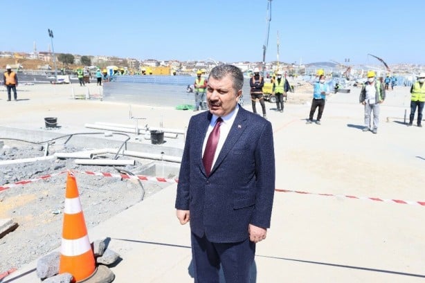 Foto - Sağlık Bakanı Fahrettin Koca duyurdu! Atatürk Havalimanı'na inşa edilen hastanede bomba özellik