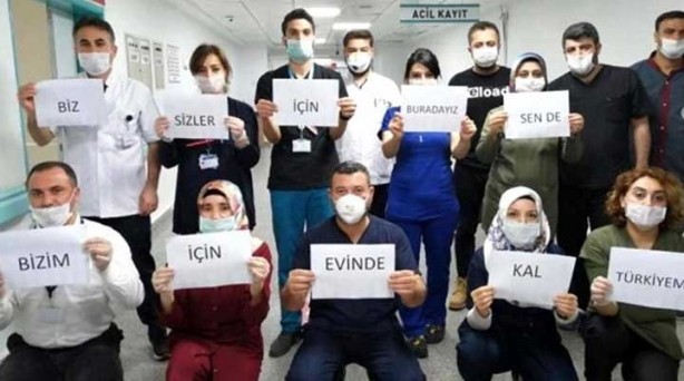 Foto - Sağlık çalışanlarına tatlı dopingi