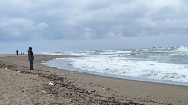 Foto - Sakarya sahilinde acı görüntü