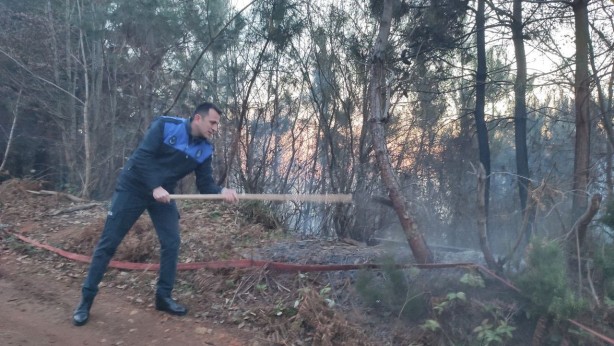 Foto - Sakarya’da korkutan orman yangını!