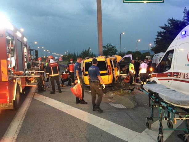 Sakarya'da ölümlü kaza