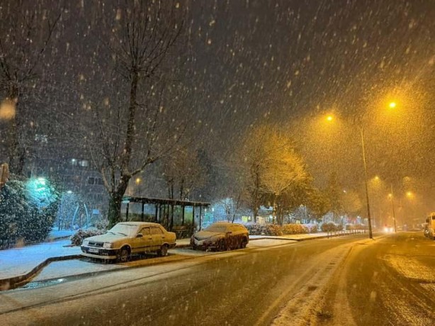 Foto - Sakarya'da yağan kar, kartpostallık manzaralar oluşturdu