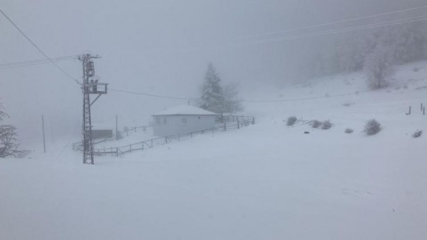 Foto - Sakarya'da yağan kar, kartpostallık manzaralar oluşturdu