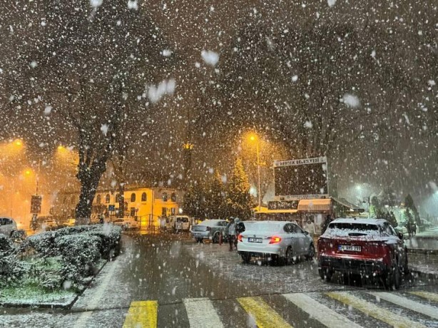 Foto - Sakarya'da yağan kar, kartpostallık manzaralar oluşturdu