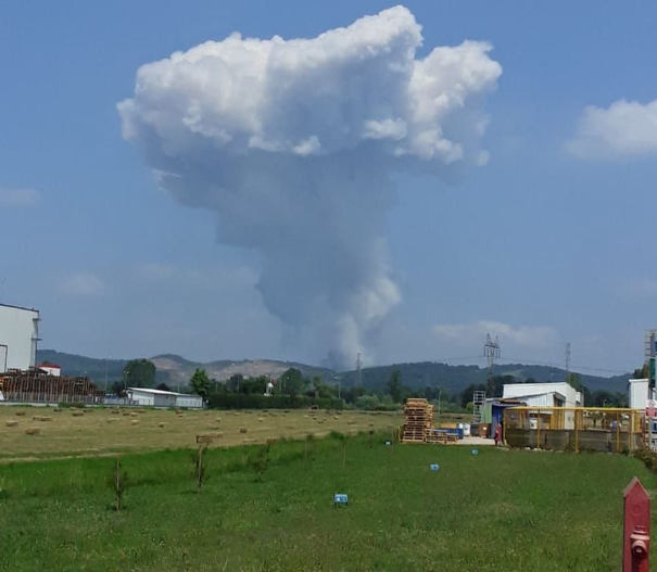 Sakarya’daki patlamada olay yerinden ilk fotoğraflar