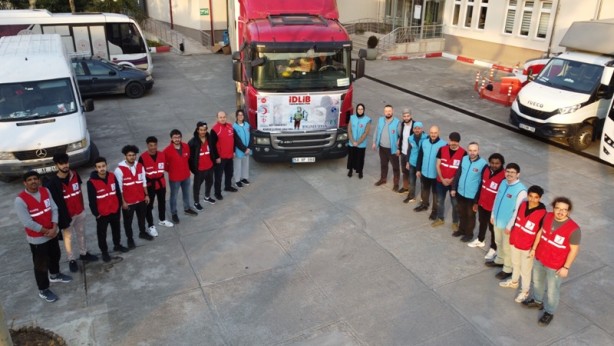 Foto - Sakarya'dan İdlib'e yardım