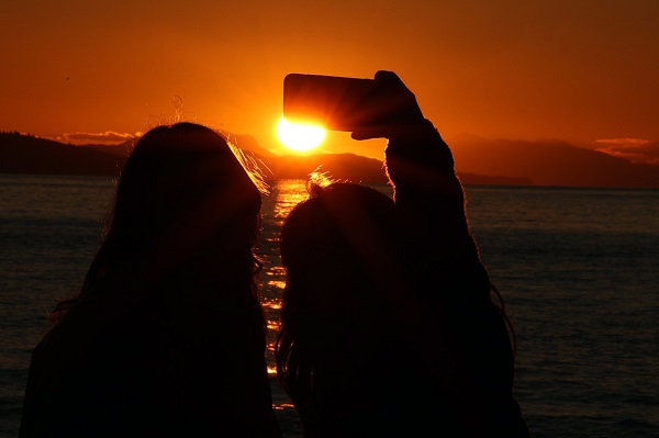 Foto - 'Sakin kent'te tablo gibi manzara