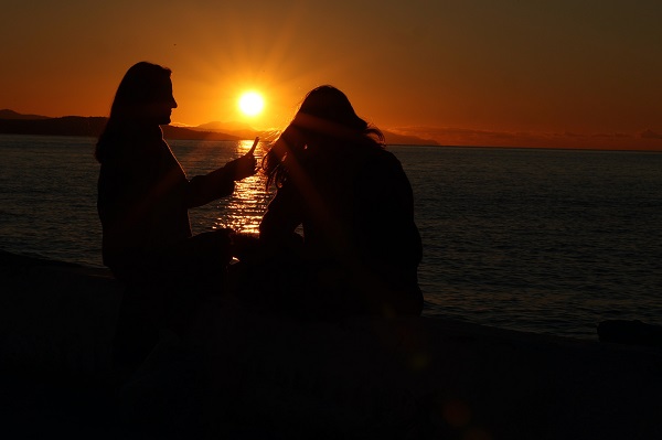 Foto - 'Sakin kent'te tablo gibi manzara