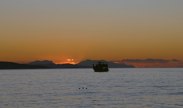 Foto - 'Sakin kent'te tablo gibi manzara