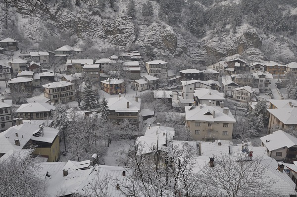 Foto - Sakin şehir beyaza büründü! Ortaya tabloluk manzaralar çıktı