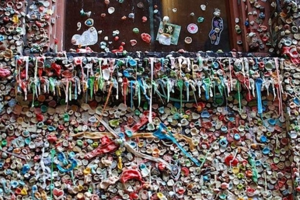 Foto - Sakızdan çıkan ilginç sanat