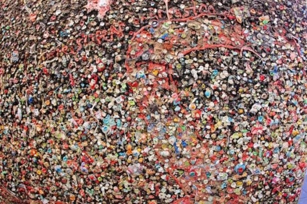 Foto - Sakızdan çıkan ilginç sanat