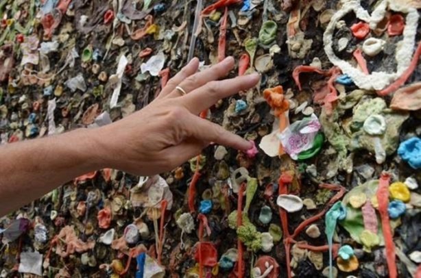 Sakızdan çıkan ilginç sanat