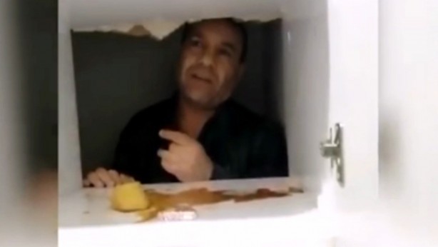 Foto - Saklandığı yerde sobelenen zanlı polisi görünce şoke oldu!